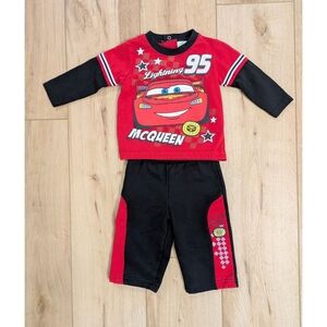 Disney Cars Lightning McQueen Red and Black Kids Outfit